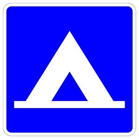 Sign Solutions Usa 30 in Height, 30 in Width, Aluminum, Square DUS08HWT3030D9-3